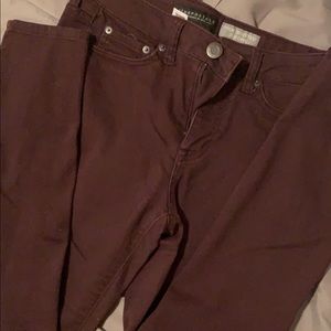 High waisted jeggings